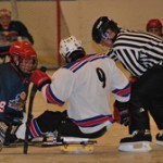 Ice Sledge Hockey Game