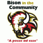 Bison in the Community Logo